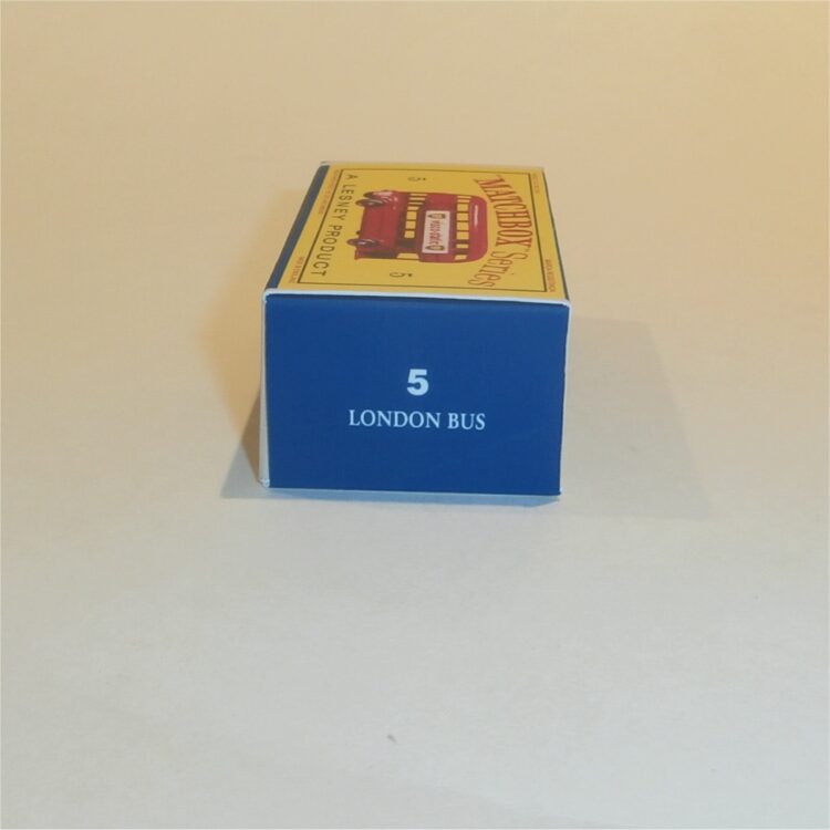 Matchbox Lesney 5c London Bus Empty D Style Repro Box