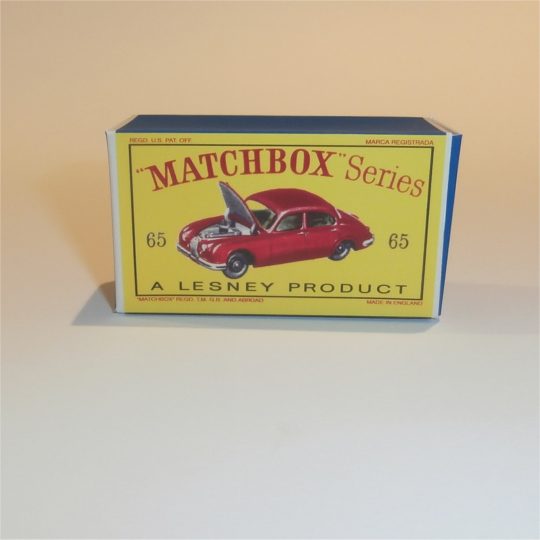 Matchbox Lesney 65b Jaguar MK V Empty D Style Repro Box