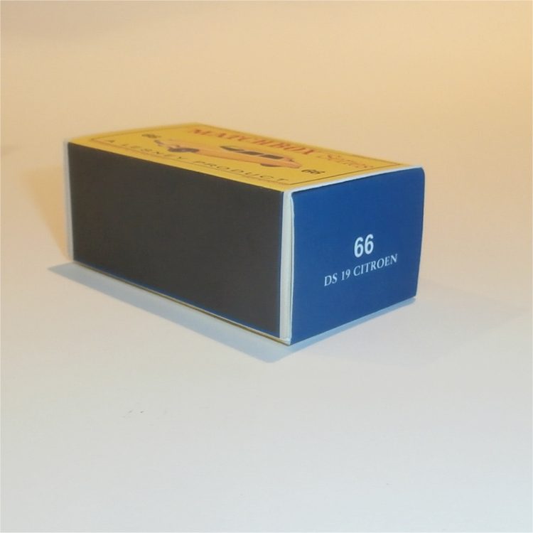 Matchbox Lesney 66a Citroen DS19 Empty D Style Repro Box