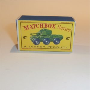 Matchbox Lesney 67a Saladin Armoured Car Empty D Style Repro Box