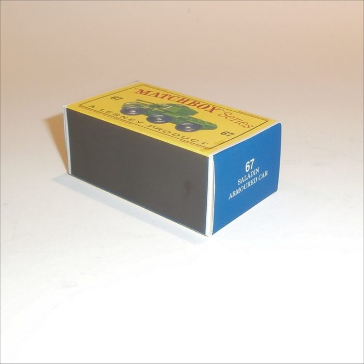 Matchbox Lesney 67a Saladin Armoured Car Empty D Style Repro Box