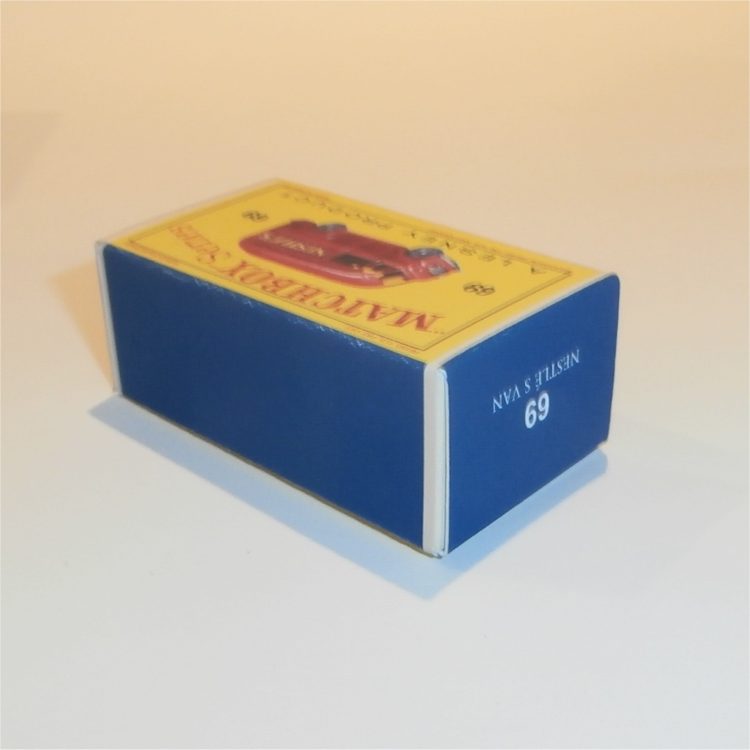 Matchbox Lesney 69a Nestles Van Empty D Style Repro Box