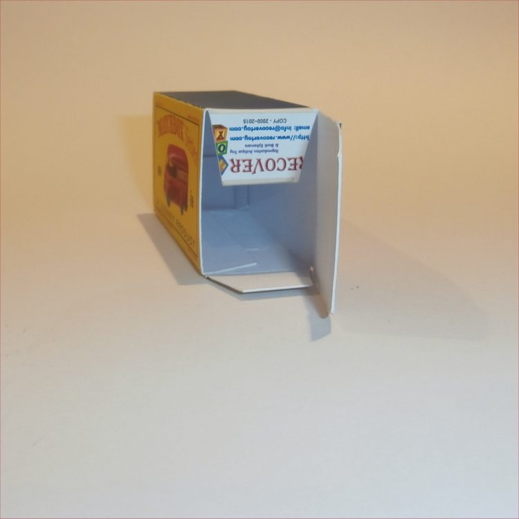 Matchbox Lesney 69a Nestles Van Empty D Style Repro Box