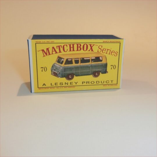 Matchbox Lesney 70a Thames Van Empty D Style Repro Box