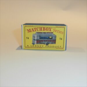 Matchbox Lesney 74a Refreshment Canteen Empty D Style Repro Box