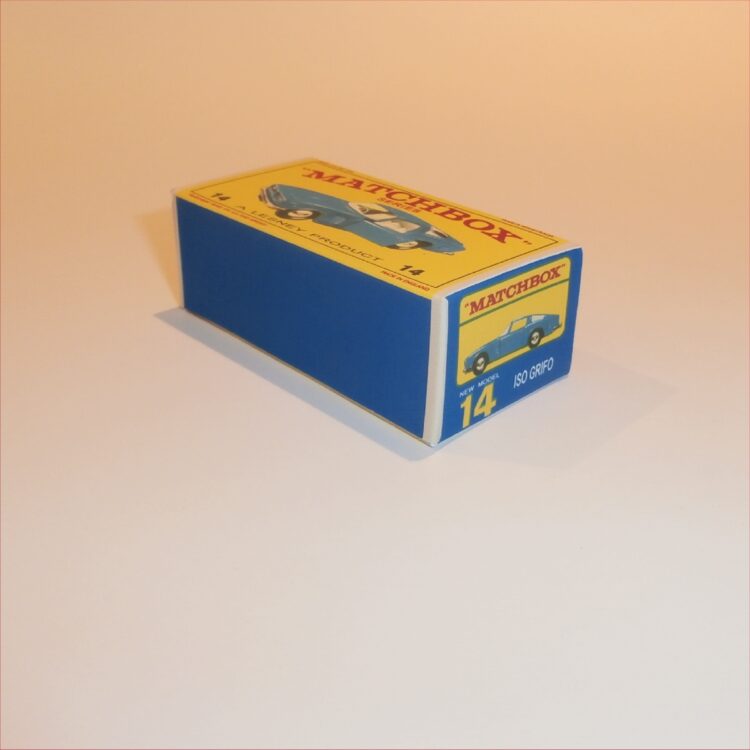 Matchbox Lesney 14 d Iso Grifo E Style Repro Box