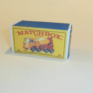 Matchbox Lesney 21d Foden Concrete Truck E Style Repro Box