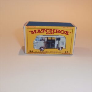 Matchbox Lesney 34 b Volkswagen VW Caravette E Style Repro Box