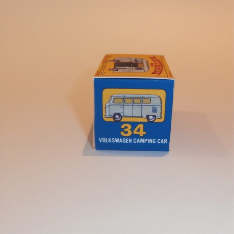 Matchbox Lesney 34 b Volkswagen VW Caravette E Style Repro Box