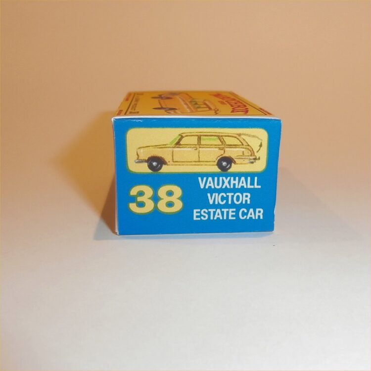 Matchbox Lesney 38 b Vauxhall Victor Estate E Style Repro Box