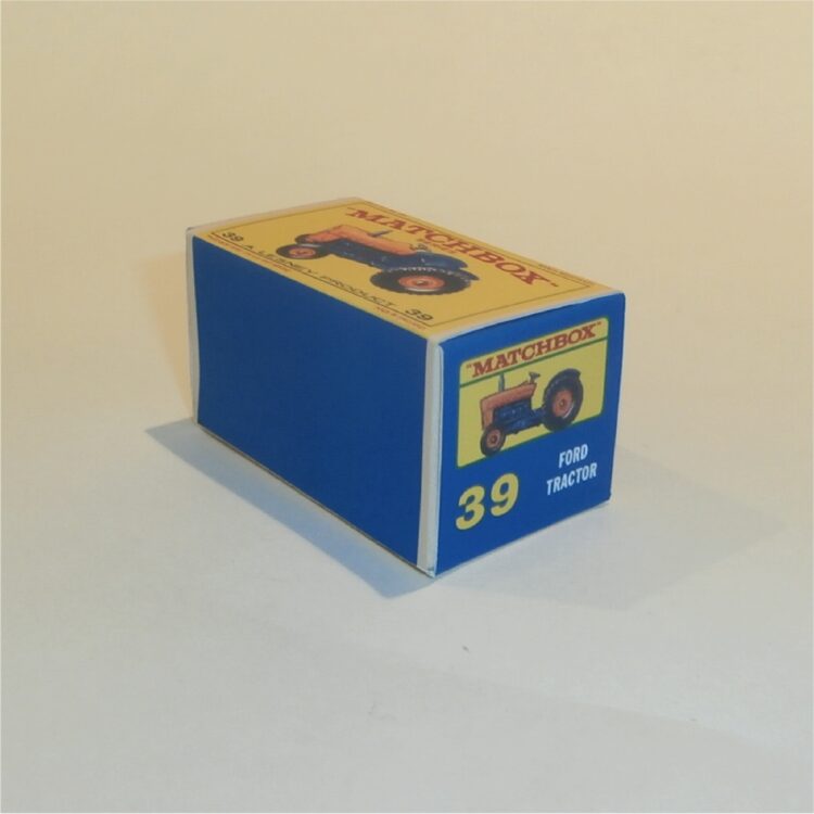 Matchbox Lesney 39c Ford Tractor E Style Repro Box