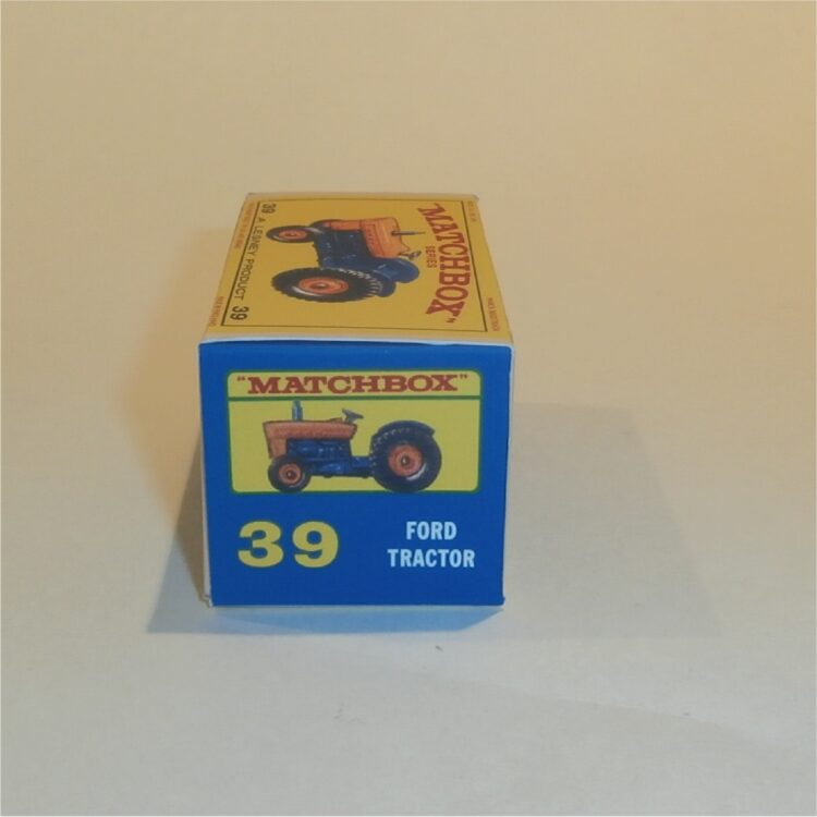 Matchbox Lesney 39c Ford Tractor E Style Repro Box