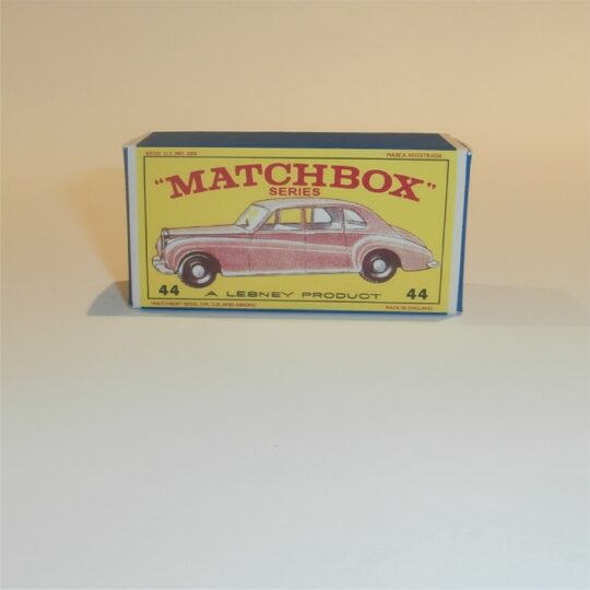 Matchbox Lesney 44 b Rolls Royce Phantom V E Style Repro Box