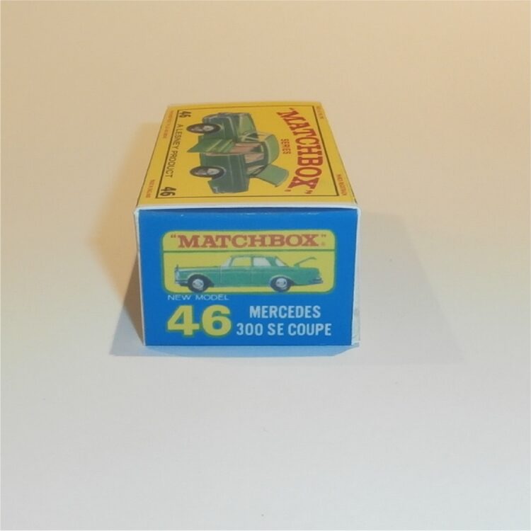 Matchbox Lesney 46c Mercedes-Benz 300 SE E Style Repro Box