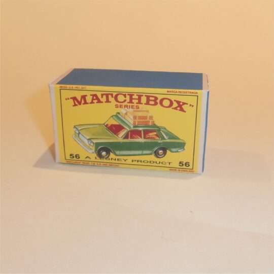 Matchbox Lesney 56b Fiat 1500 E Style Repro Box.
