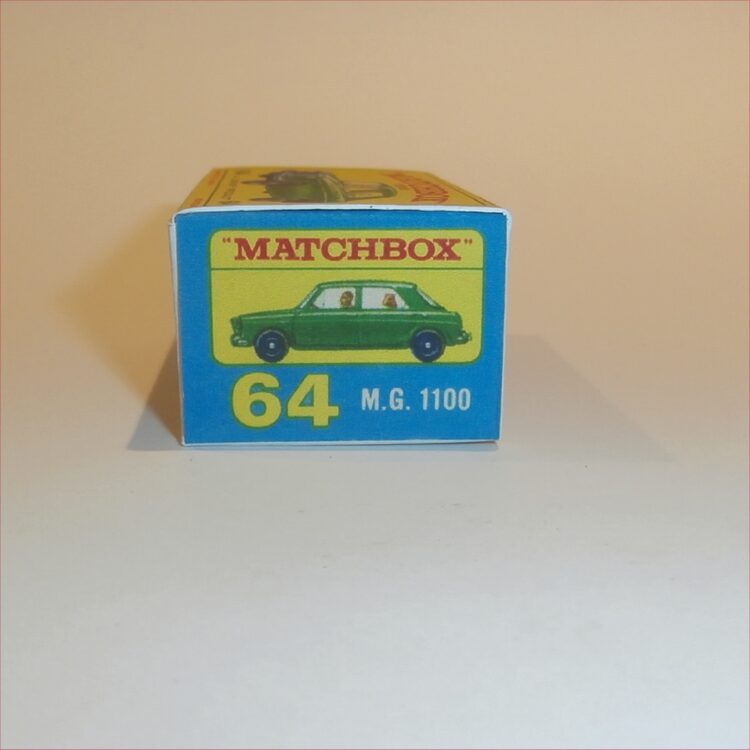 Matchbox Lesney 64b Morris MG 1100 E Style Repro Box