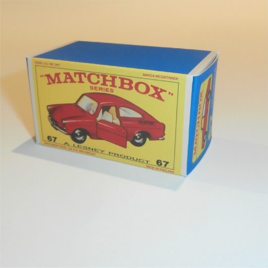 Matchbox Lesney 67b Volkswagen 1600 TL E Style Repro Box