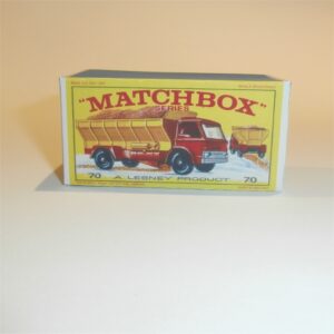 Matchbox Lesney 70b Grit Spreader E Style Repro Box