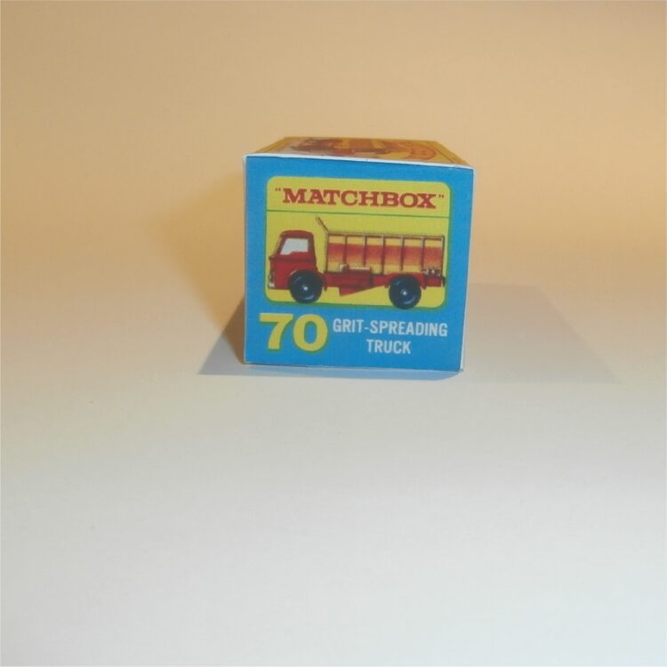 Matchbox Lesney 70b Grit Spreader E Style Repro Box