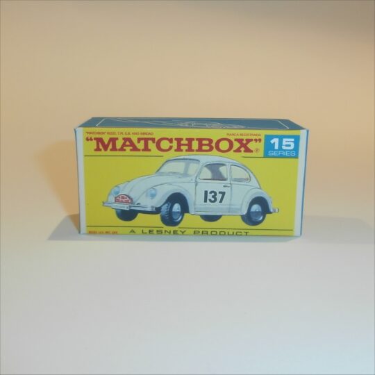 Matchbox Lesney 15d Volkswagen 1500 F Style Repro Box