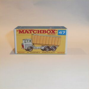 Matchbox Lesney 47c DAF Tipper Container Truck F Style Repro Box