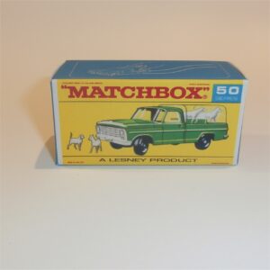 Matchbox Lesney 50c1 Ford Kennel Truck F Style Repro Box