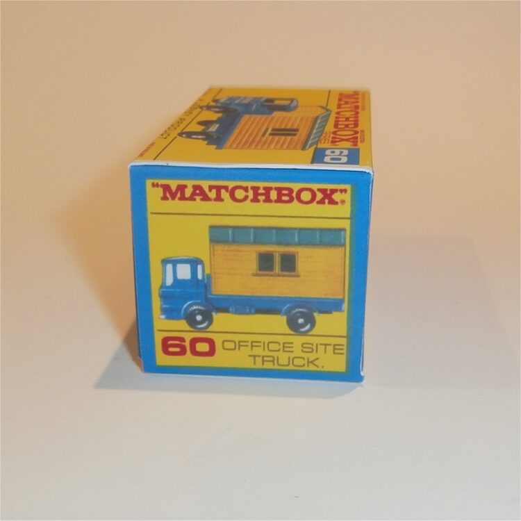 Matchbox Lesney 60b Site Hut Truck F Style Repro Box