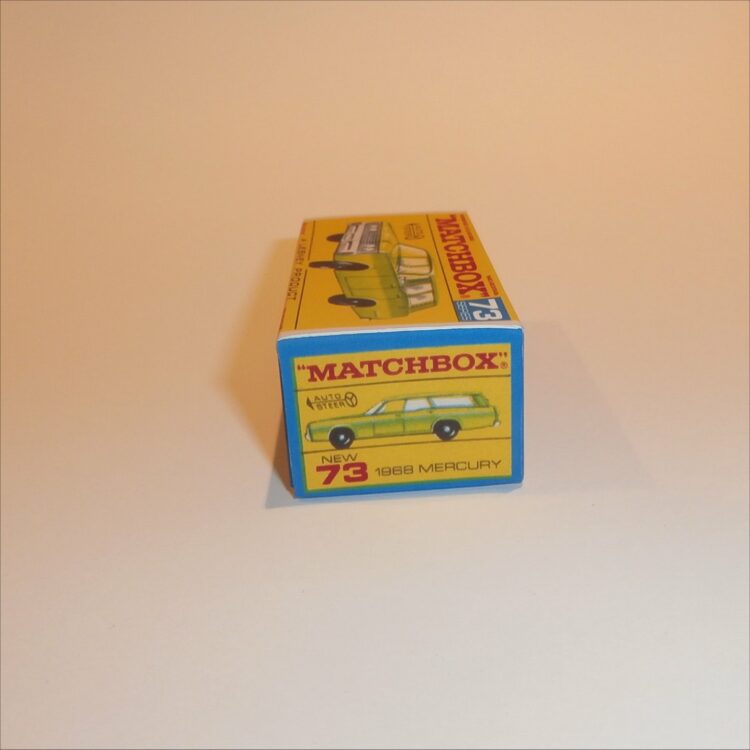 Matchbox Lesney 73c Mercury 1968 Wagon F Style Repro Box