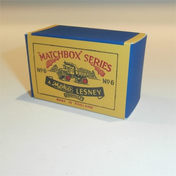 Matchbox Moko Lesney Set of 7 1st Issue A Style Repro Boxes