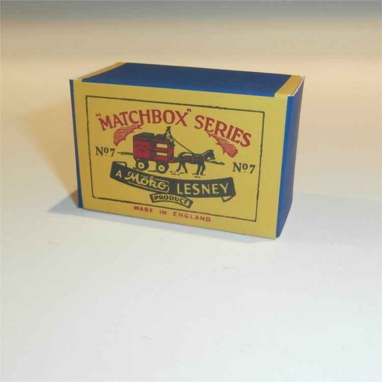 Matchbox Moko Lesney Set of 7 1st Issue A Style Repro Boxes