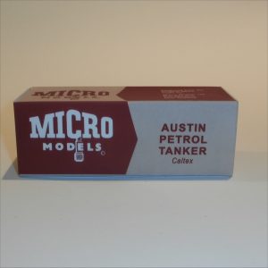 Micro Models Brentoy Austin Tanker Truck Caltex Petrol Repro Box