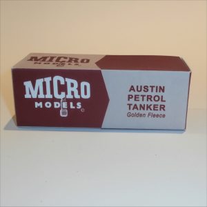 Micro Models Brentoy Austin Tanker Truck Golden Fleece Petrol Repro Box