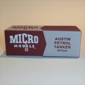 Micro Models Brentoy Austin Tanker Truck Mobil Petrol Repro Box