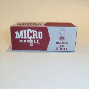 Micro Models Holden FC Coupe Utility Custom Box