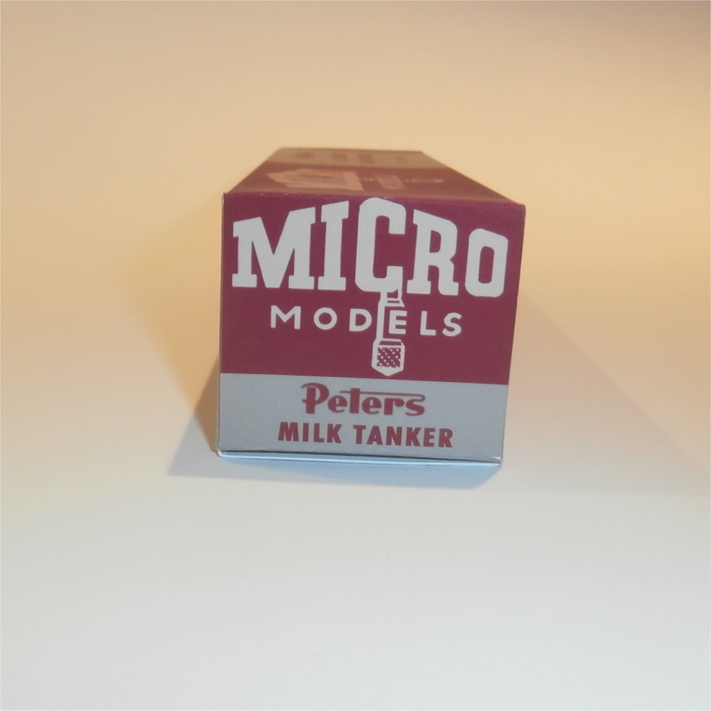 Micro Models G27 Commer Semi-Trailer Tanker "Peters Ice Cream" Reproduction Box