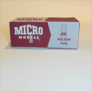 Micro Models GB-9 Holden Sedan Taxi Cab 48-215 FX Reproduction Box