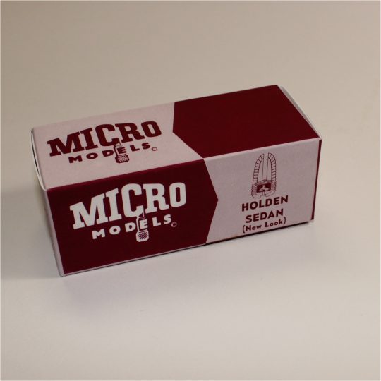 Micro Models GB17 Holden Sedan FJ 'New Look' Reproduction Box