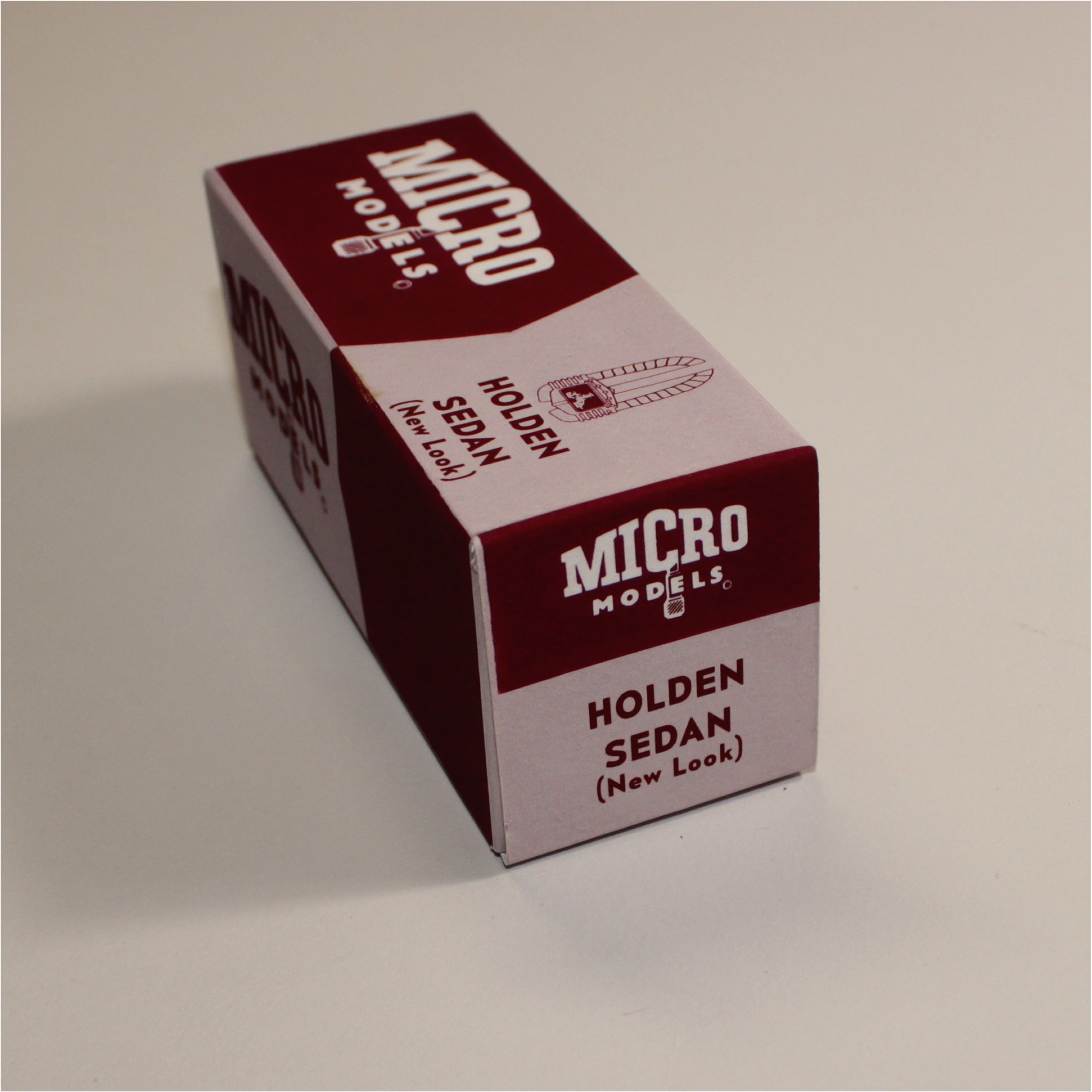 Micro Models GB17 Holden Sedan FJ 'New Look' Reproduction Box