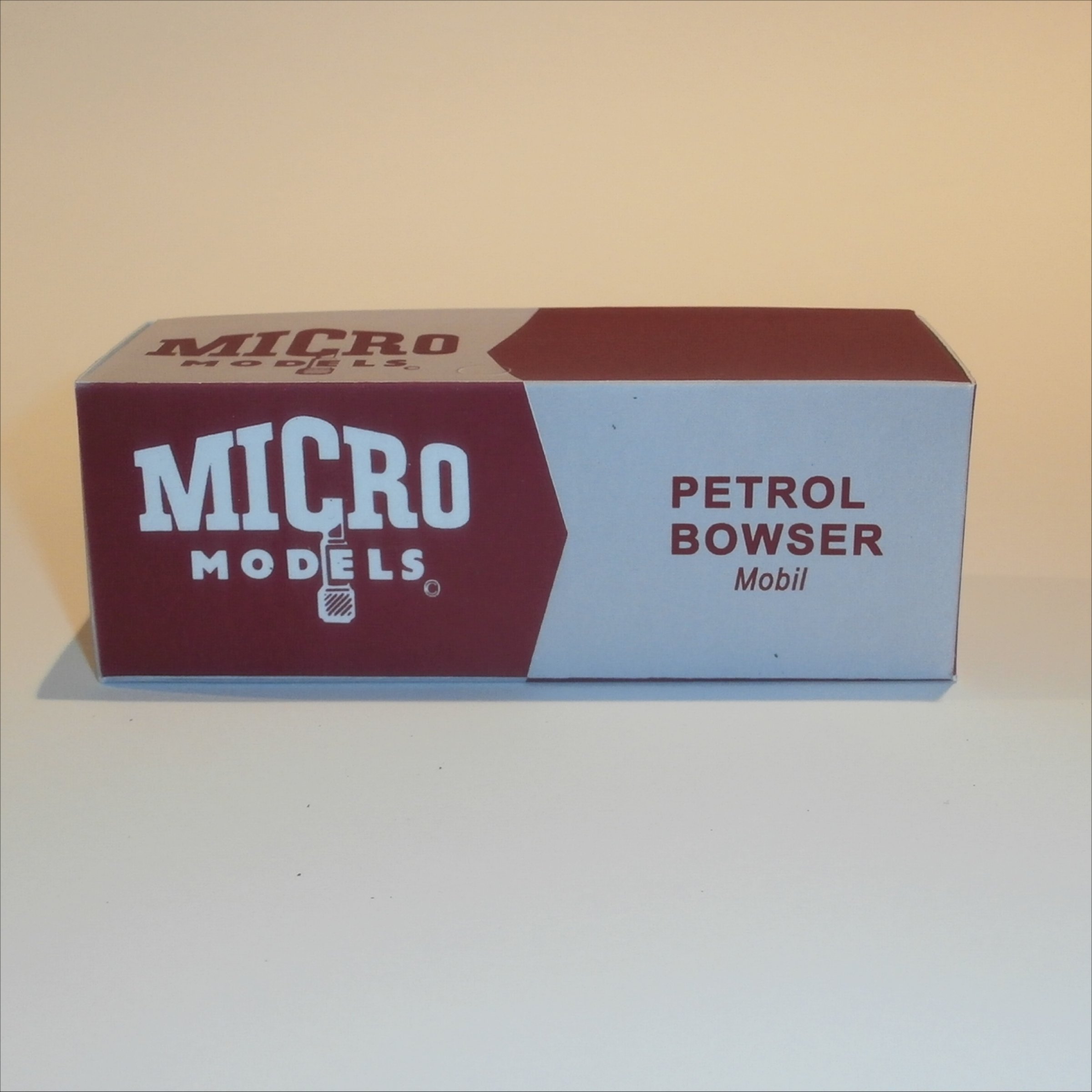 Micro Models Brentoy Austin Tanker Truck Mobil Mobilgas Petrol Bowser Repro Box