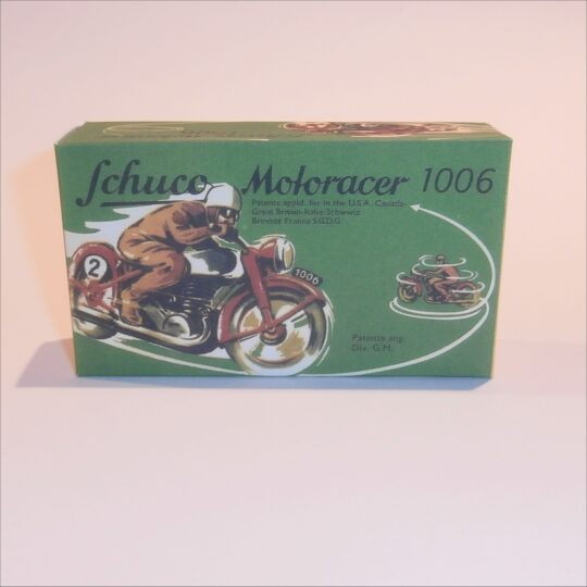 Schuco Motoracer 1006 Motoracer Motor Bike Repro Box