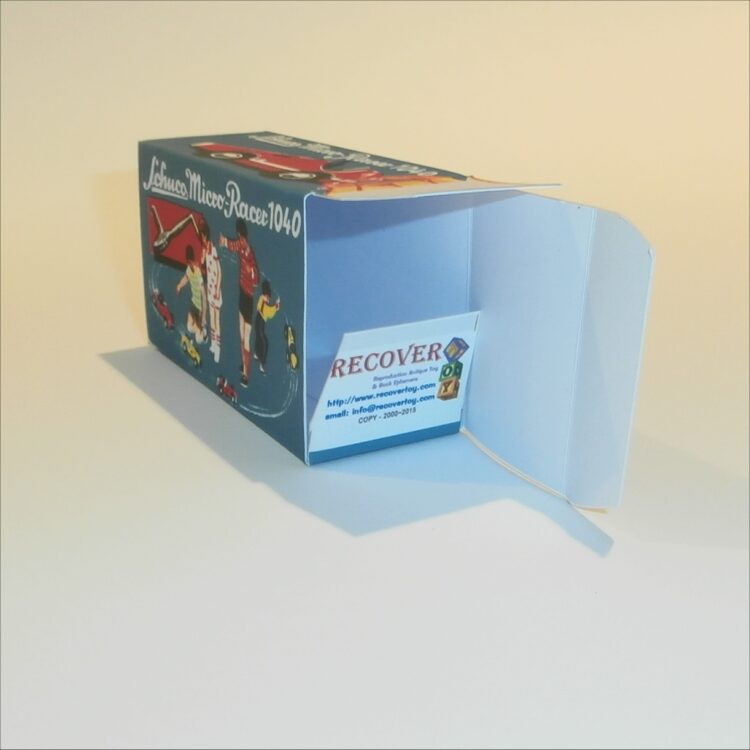 Schuco Clockwork Micro Racer 1040 Empty Repro Box