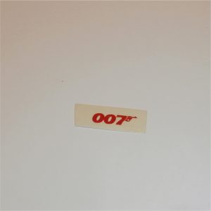 Corgi Toys 269 James Bond Lotus Esprit 007 Gun Decal