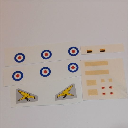 Dinky Toys 725 McDonnell-Douglas Phantom II F-4K Royal Navy Sticker Set