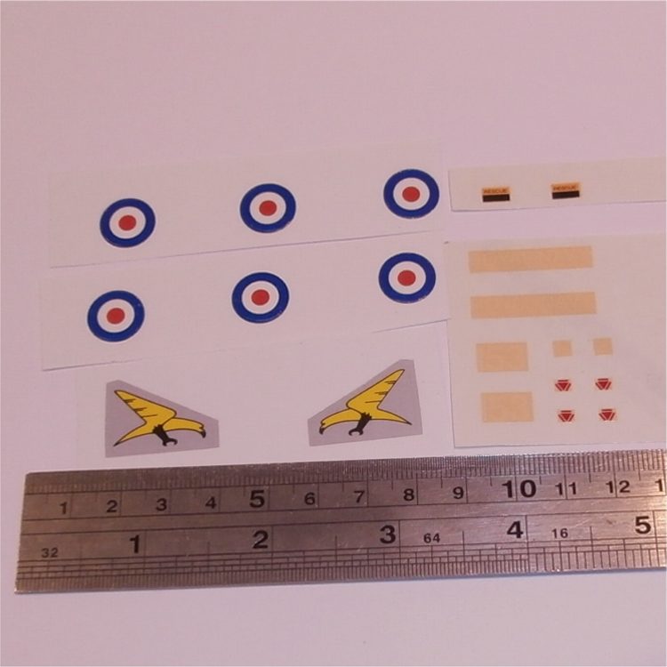 Dinky Toys 725 McDonnell-Douglas Phantom II F-4K Royal Navy Sticker Set