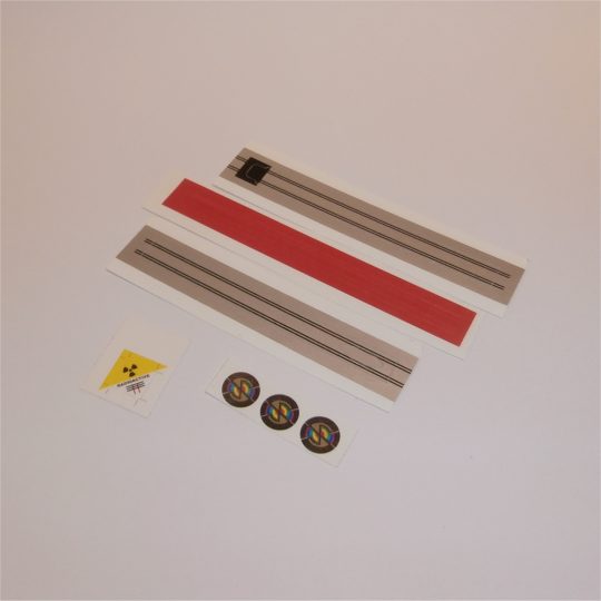 Dinky Toys 105 Maximum Security Vehicle MSV Spectrum Sticker Set