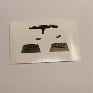 Dinky Toys 110b Aston Martin DB5 Interior Dashboard Door Panels and Taillight Stickers