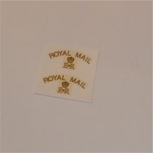 Dinky Toys 260 Morris J Royal Mail Van Decal Set