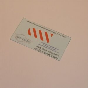 Matchbox Lesney 16 c1 Scammell Snow Plough Orange Blade Sticker