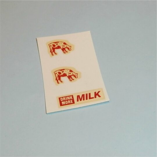 Matchbox Lesney 21 c2 Milk Delivery Van Cow Logo Decal Set
