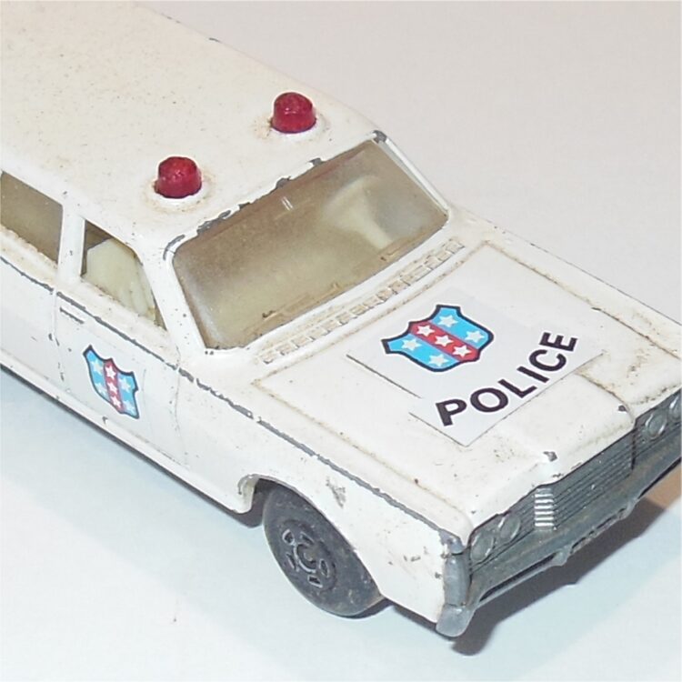 Matchbox Lesney 55c Ford Galaxie 55d/e/f Mercury Police Car Sticker Set